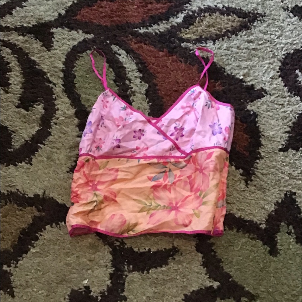 Tropical cami top